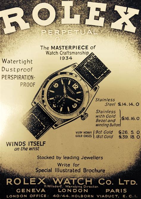 vintage Rolex ads for sale